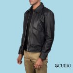 Men’s Inferno Black Leather Jacket