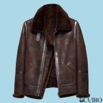 Men's Anderson Black Sheepskin Shearling Jacket