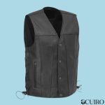 Men’s Gambler Motorcycle Leather Vest