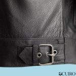 Men’s Grand Prix Leather Black Motorcycle Jacket