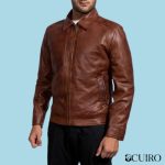 Men’s Inferno Brown Leather Jacket