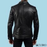 Men’s Legacy Black Leather Biker Jacket