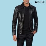 Men’s Mystical Black Leather Jacket