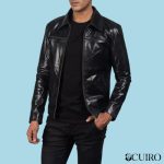 Men’s Mystical Black Leather Jacket