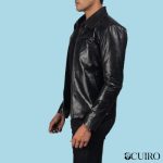 Men’s Mystical Black Leather Jacket