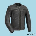 Men’s Nemesis Motorcycle Black Leather Jacket