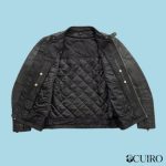 Men’s Raptor Motorcycle Black Leather Jacket