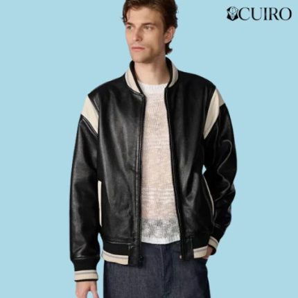 Men’s Sam Leather Varsity Jacket