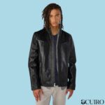 Men's Sean Vintage Black Leather Jacket
