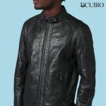 Men’s Seba Racer Leather Jacket