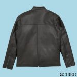 Men’s Thompson Black Leather Moto Jacket