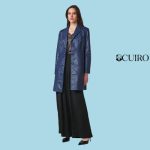 Women’s Nora Button Down Blue Lamb Trench