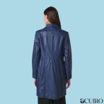 Women’s Nora Button Down Blue Lamb Trench